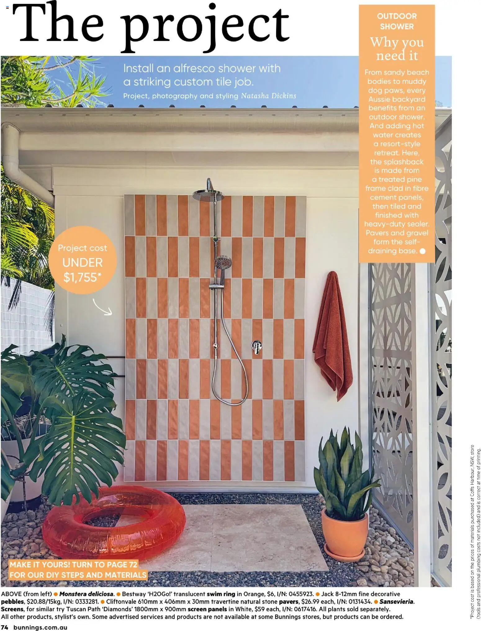 Catalogue Bunnings Warehouse January - page 74- valid from 01/01/2026