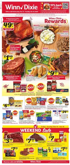 Preview Winn Dixie Weekly Circular - FL valid from 11/12/2025