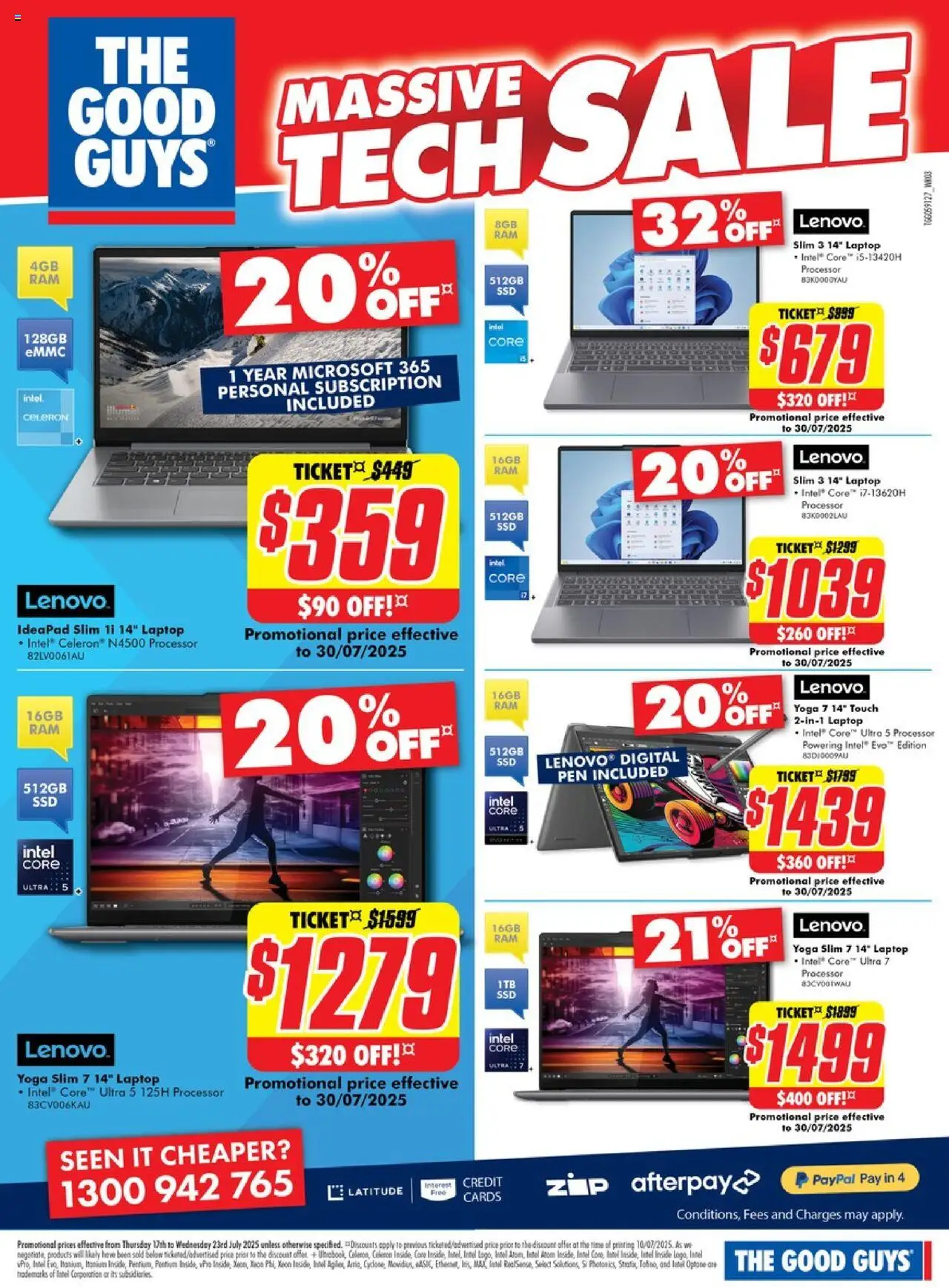 The Good Guys  Catalogue  - page 4- valid from 16/07/2025