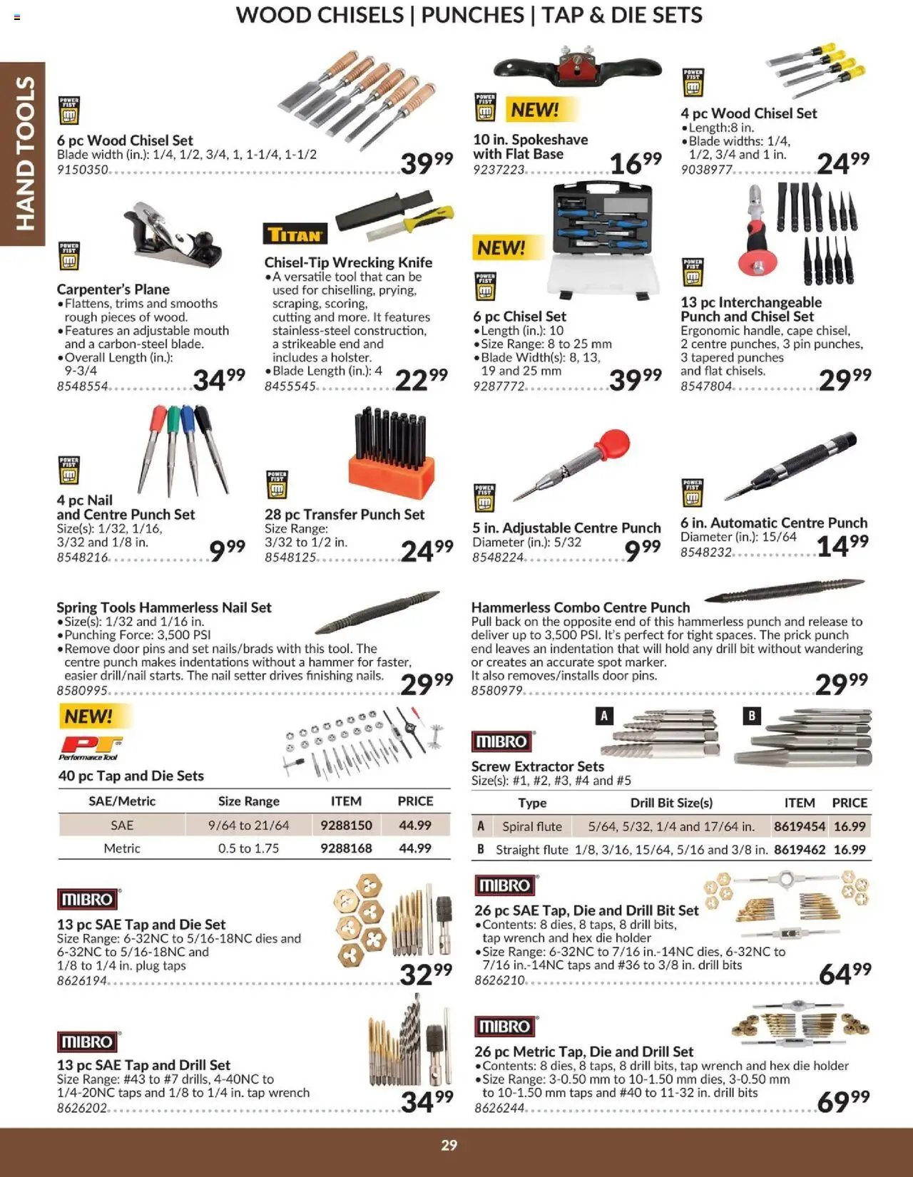 Princess Auto - Catalogue - Hand tools - page 33- valid from Apr 16, 2025