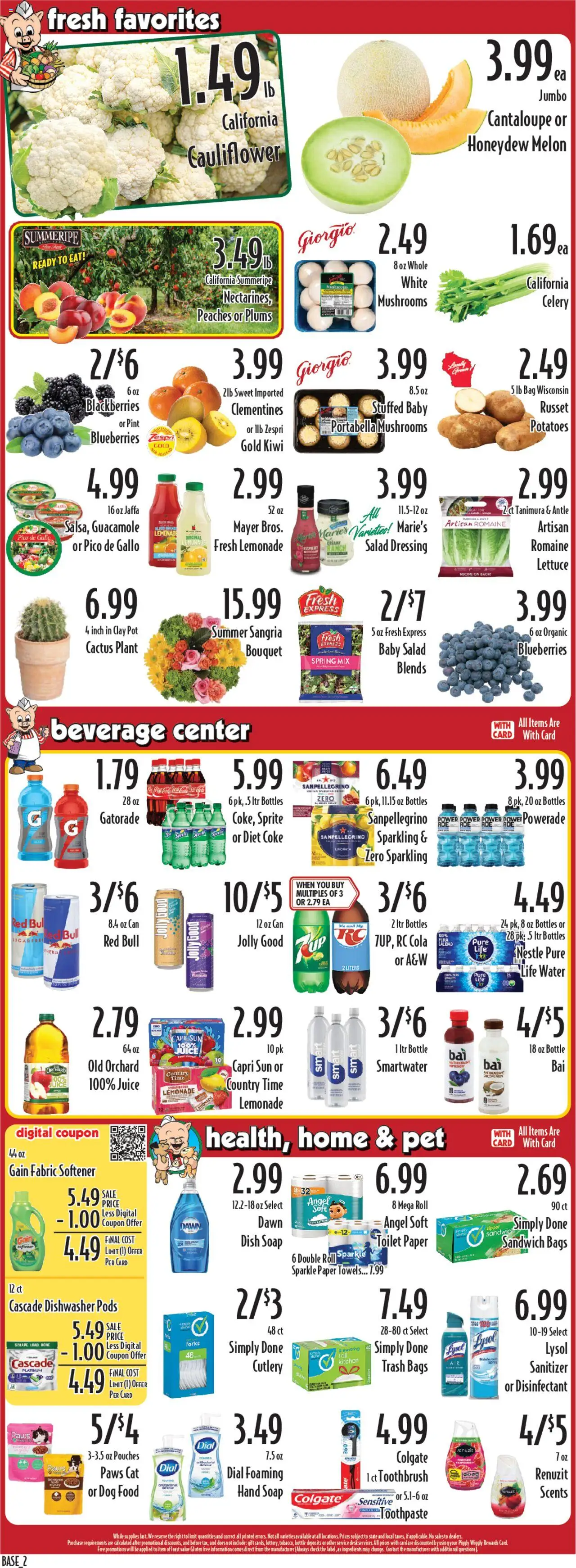 Piggly Wiggly Weekly Ad - WI - page 2- valid from 07/16/2025