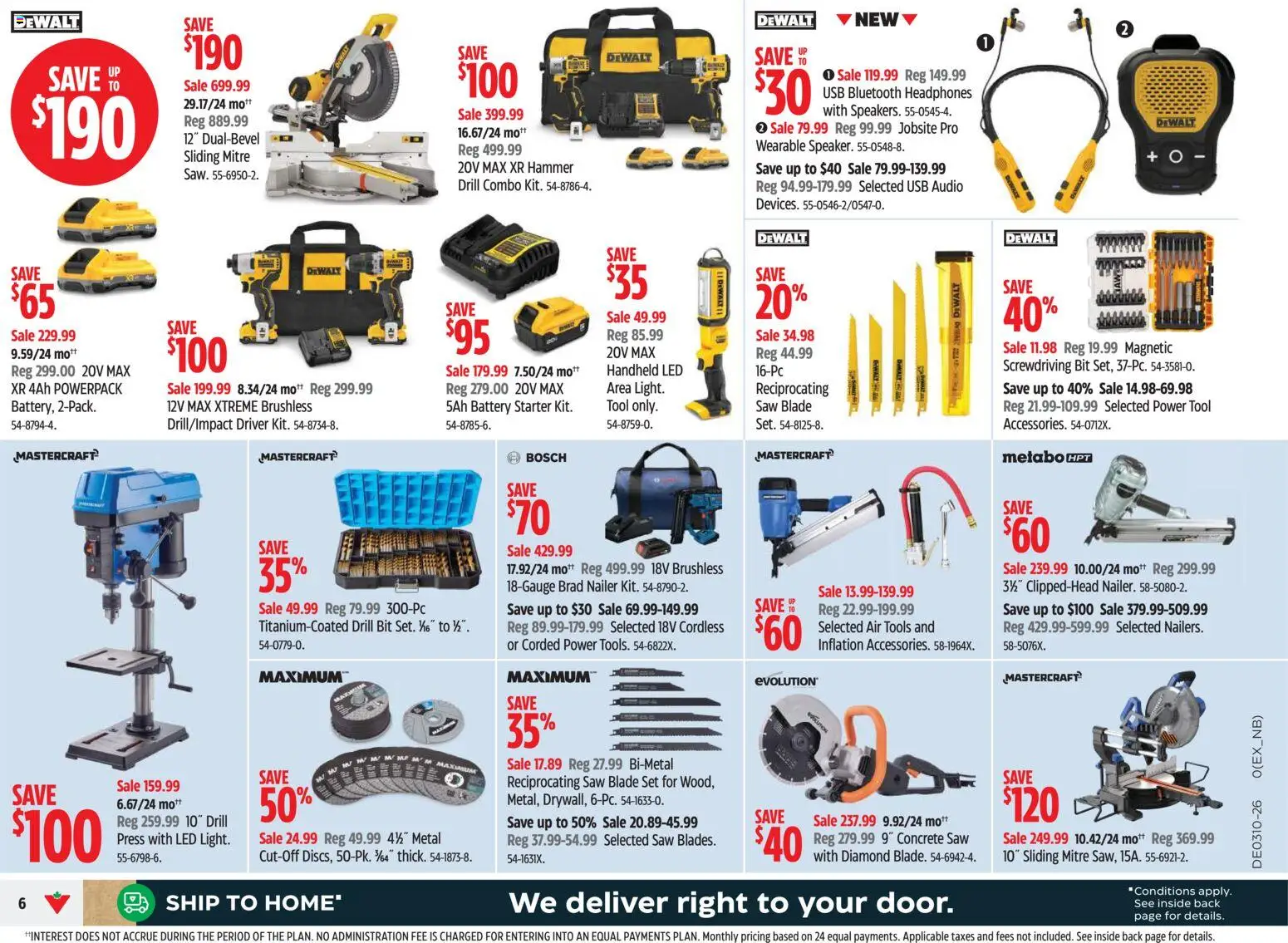 Canadian Tire weekly flyer - page 6- valid from Mar 5, 2026
