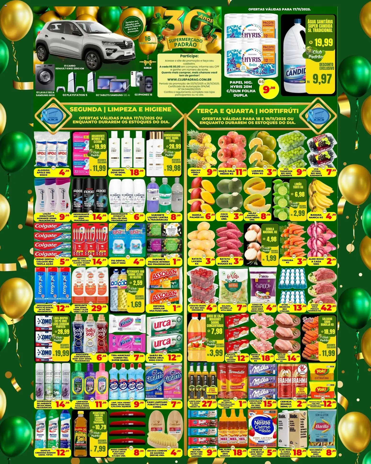 Supermercado Padrão Black Friday - página 1- válido a partir de 17/11/2025
