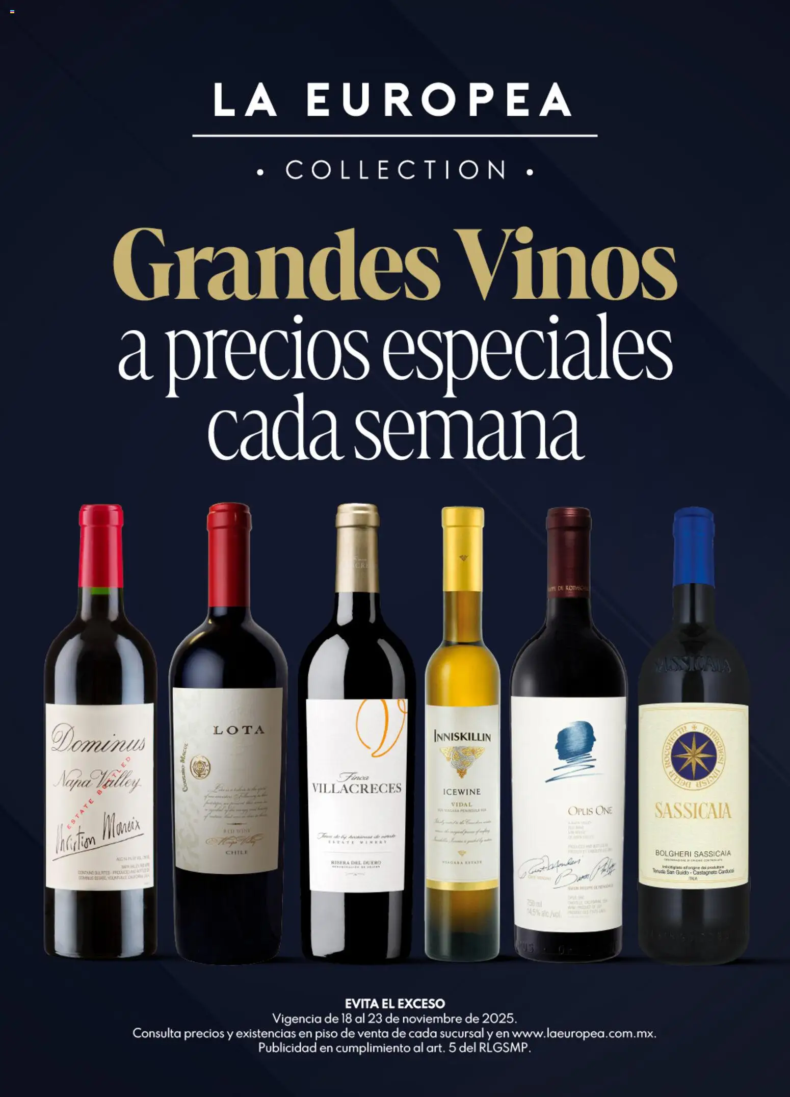 La Europea catálogo Grandes Vinos - página 1- válido desde 18/11/2025