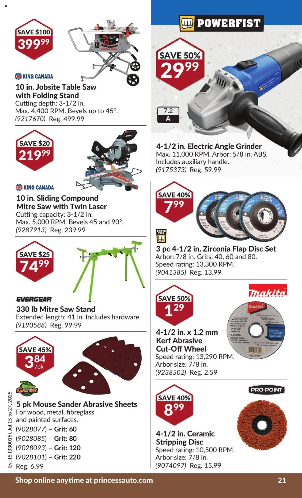 Princess Auto - 2 Week Sale! - page 27- valid from Jul 15, 2025