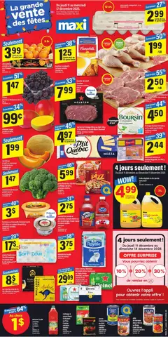 Preview Maxi weekly flyer / circulaire valid from Dec 11, 2025