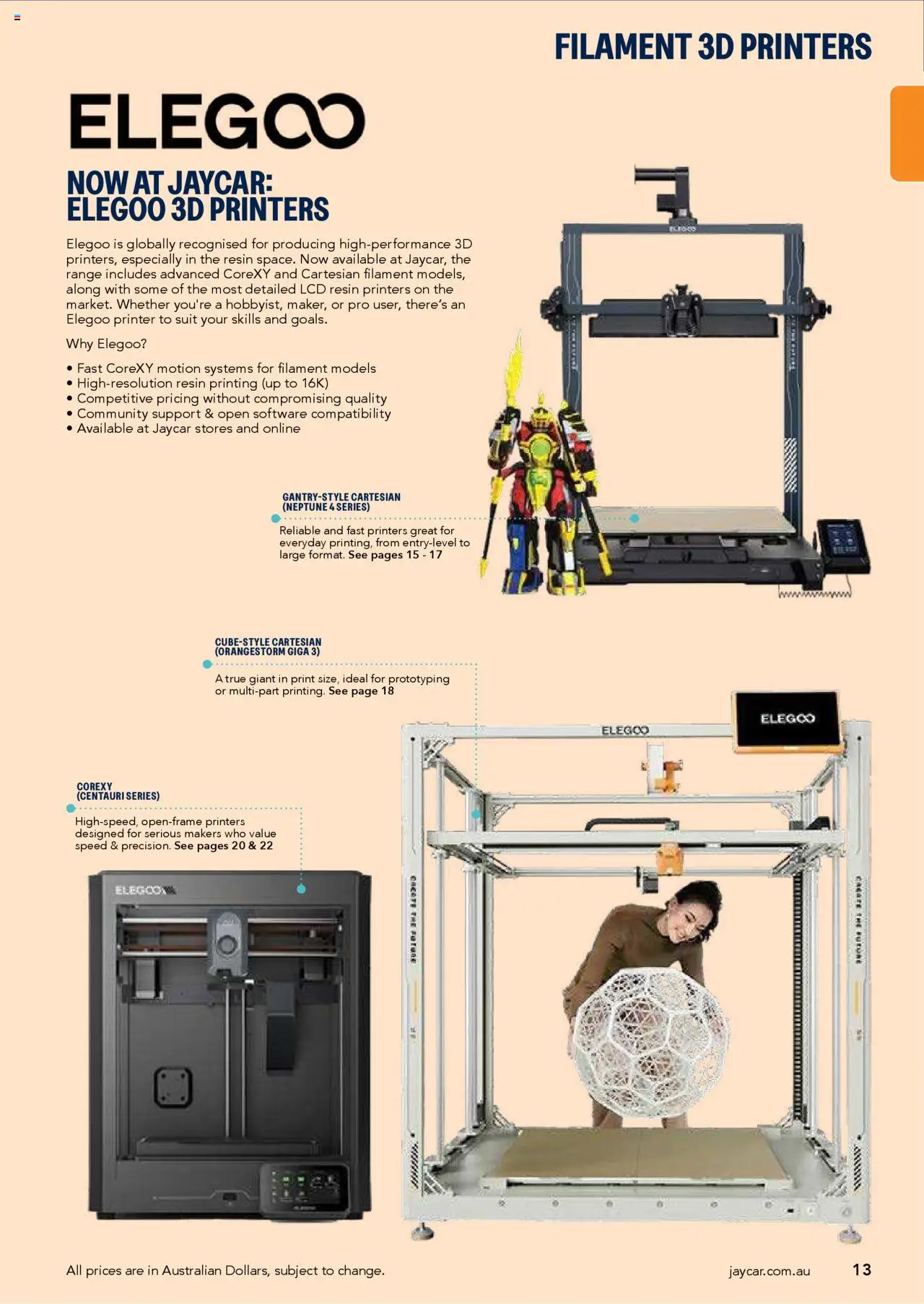 Jaycar Engineering & Scientific Catalogue 2025/2026  - page 13- valid from 09/07/2025