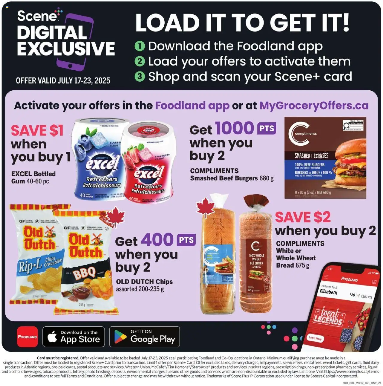Foodland weekly flyer / circulaire - page 6- valid from Jul 17, 2025