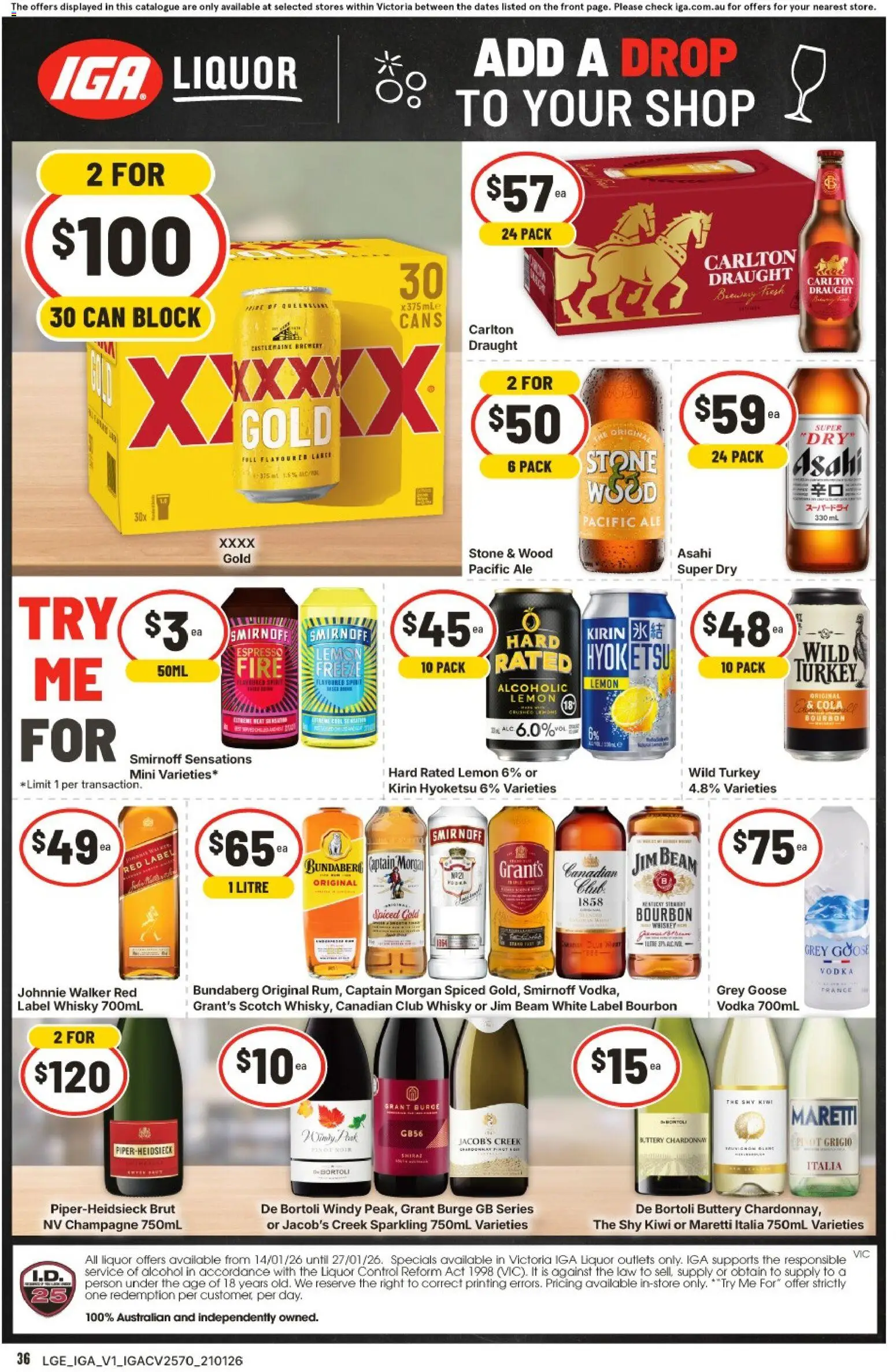 IGA  Catalogue  - page 2- valid from 21/01/2026