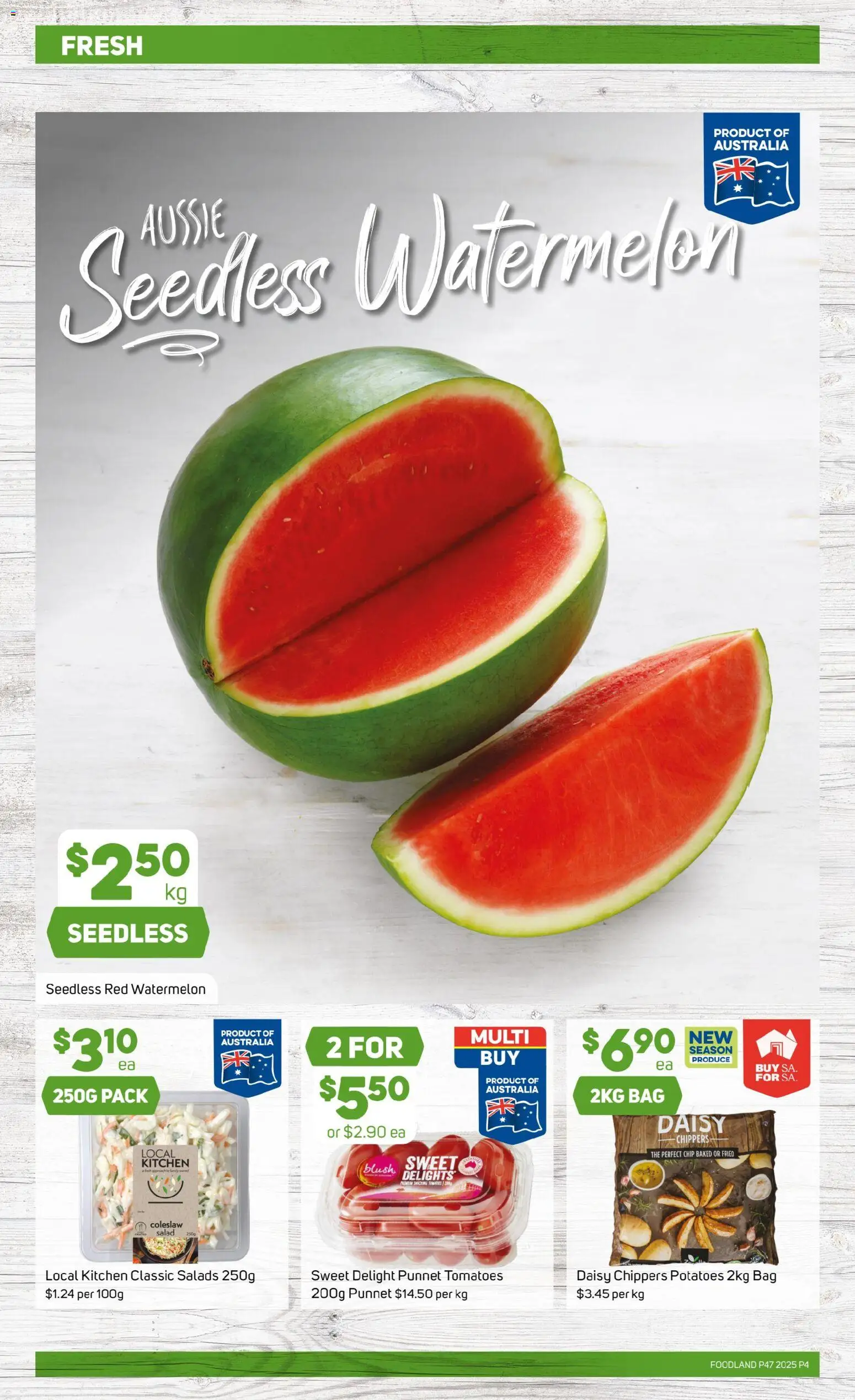 Foodland  Catalogue  - page 4- valid from 19/11/2025