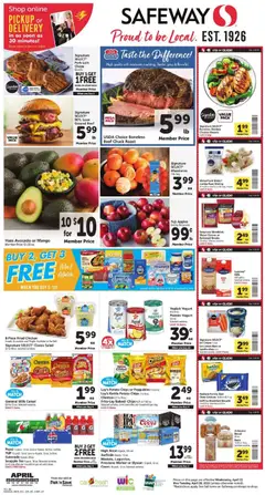 Preview Safeway Weekly Ad valid from 04/22/2026