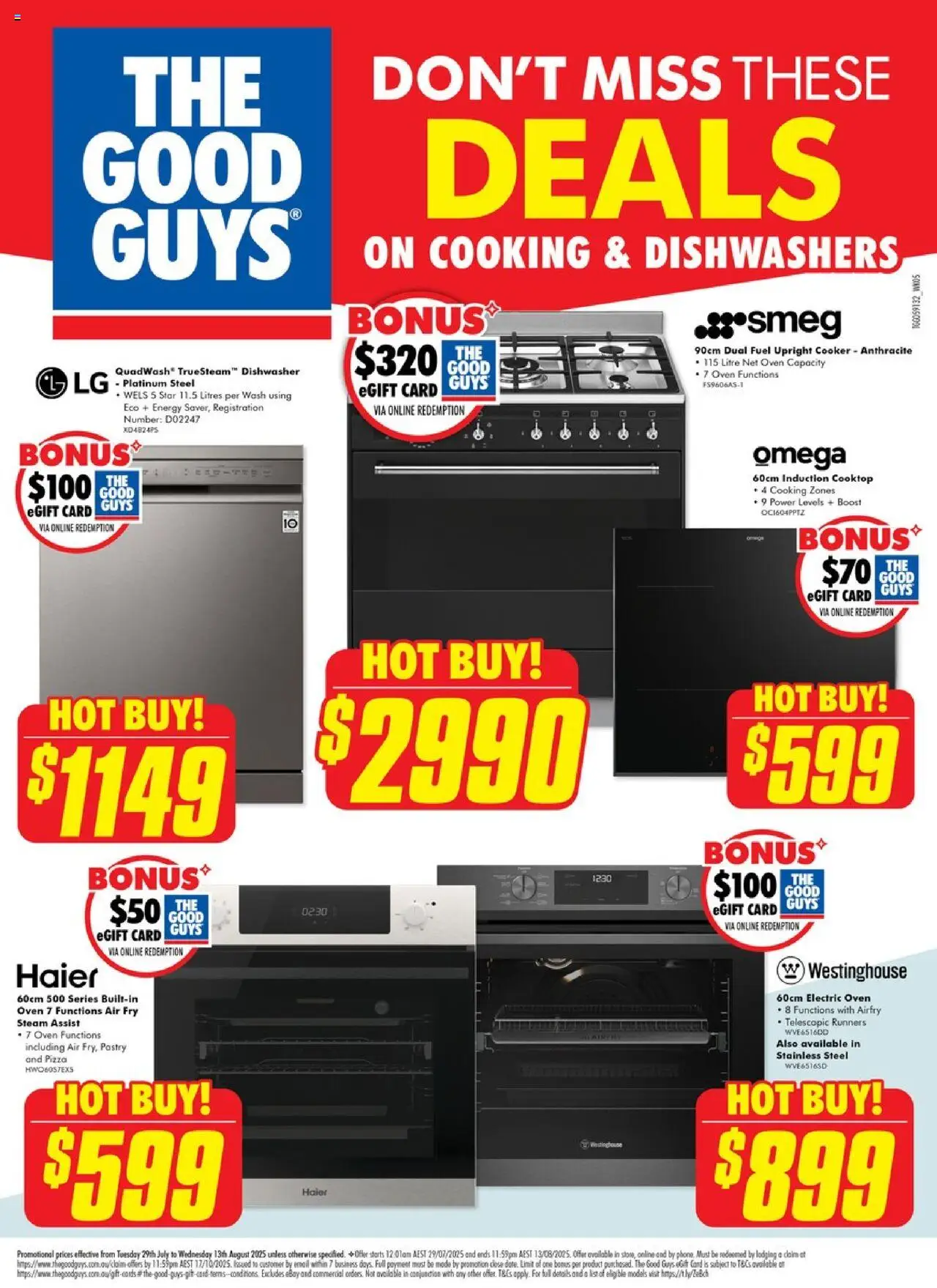 The Good Guys  Catalogue  - page 1- valid from 28/07/2025