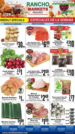 Preview Rancho Markets Weekly Ad valid from 11/25/2025
