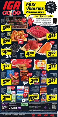 Preview IGA weekly flyer / circulaire valid from Apr 23, 2026