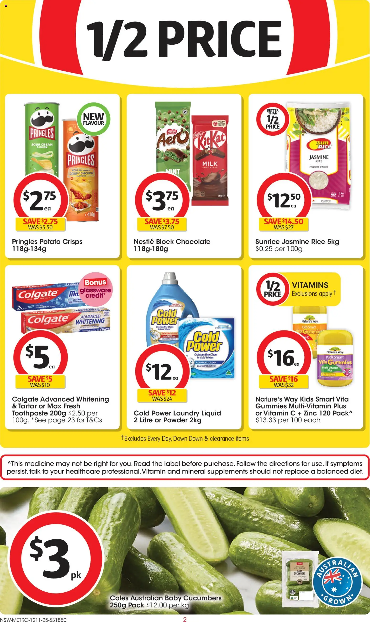 Coles Catalogue  - page 2- valid from 12/11/2025