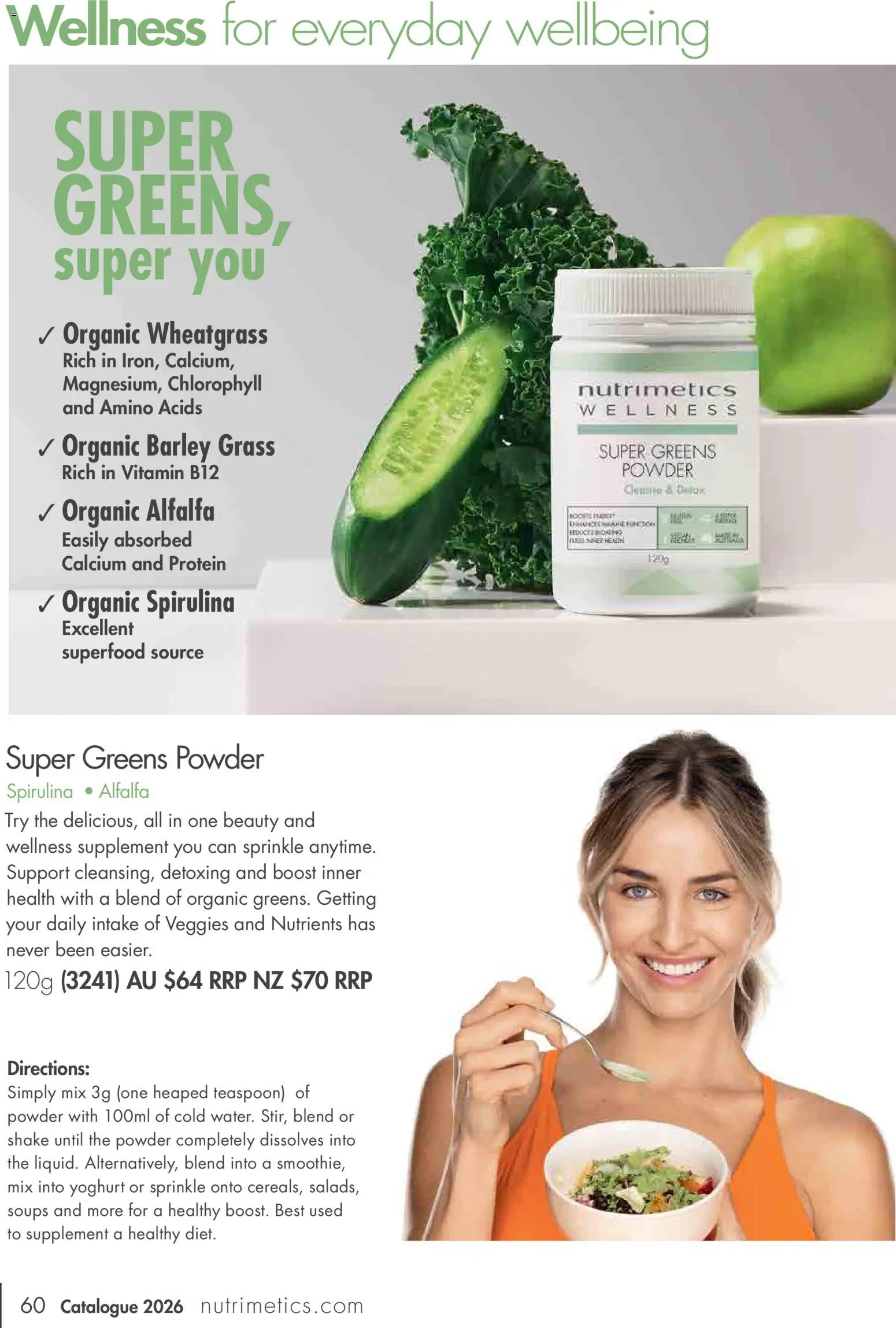 Nutrimetics Catalogue 2026 - page 60- valid from 01/01/2026