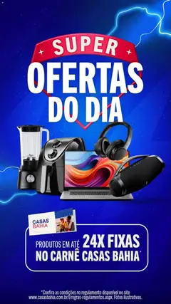 Pré-visualização Casas Bahia promoções válida a partir de 09/01/2026