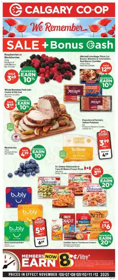 Preview Calgary Co-op weekly flyer / circulaire valid from Nov 6, 2025