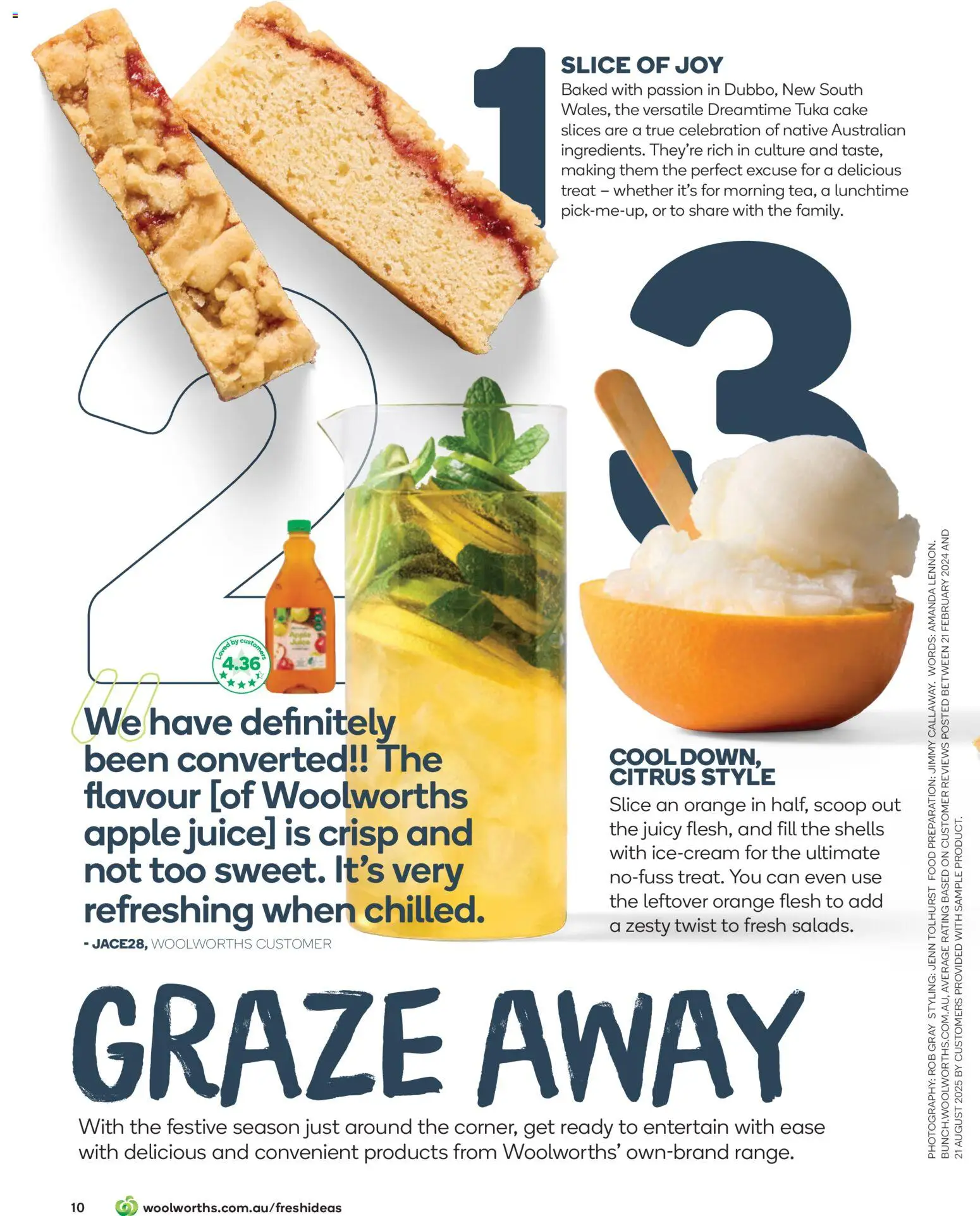 Woolworths Fresh Ideas Magazine - page 10- valid from 01/11/2025