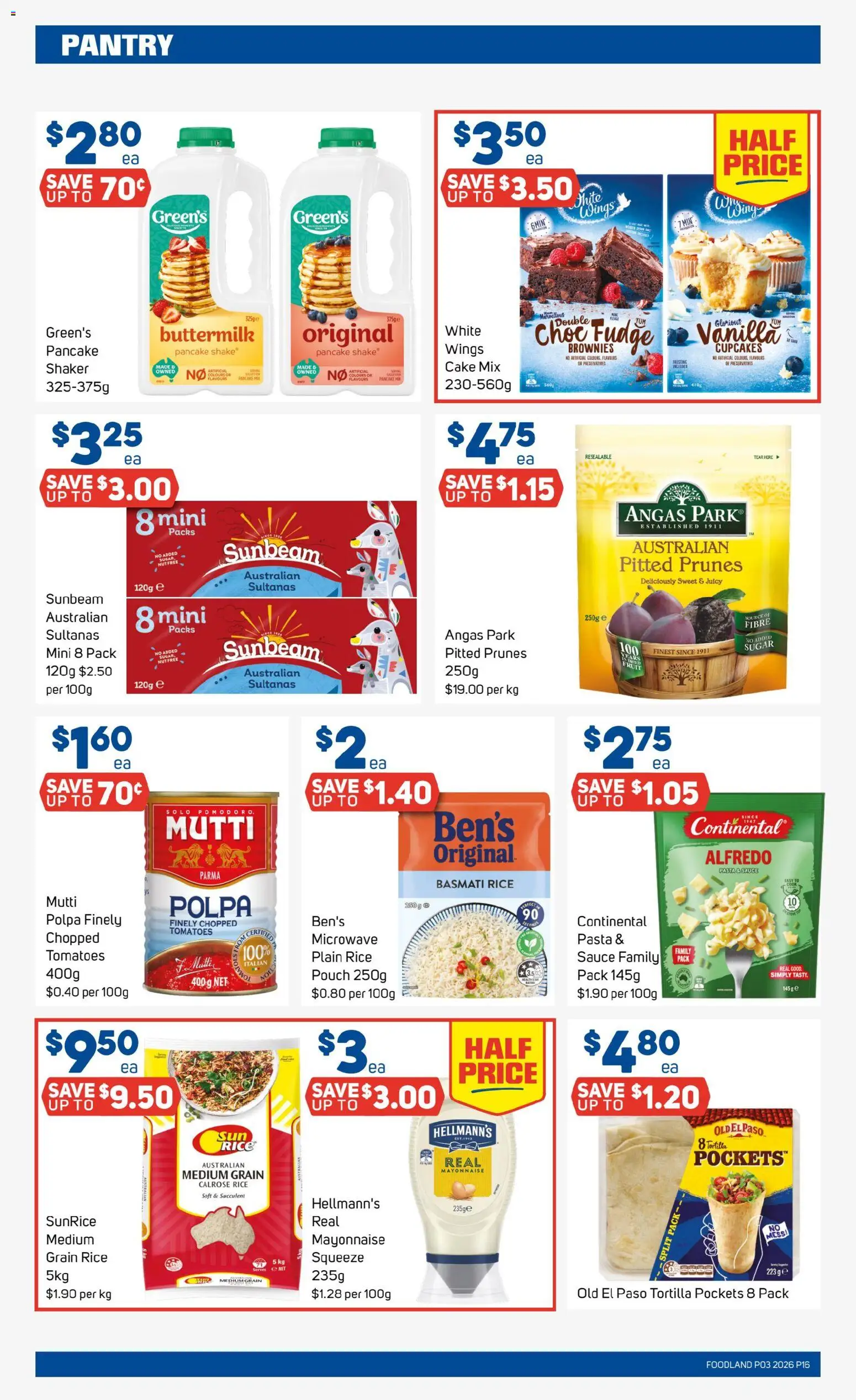 Foodland  Catalogue  - page 16- valid from 14/01/2026