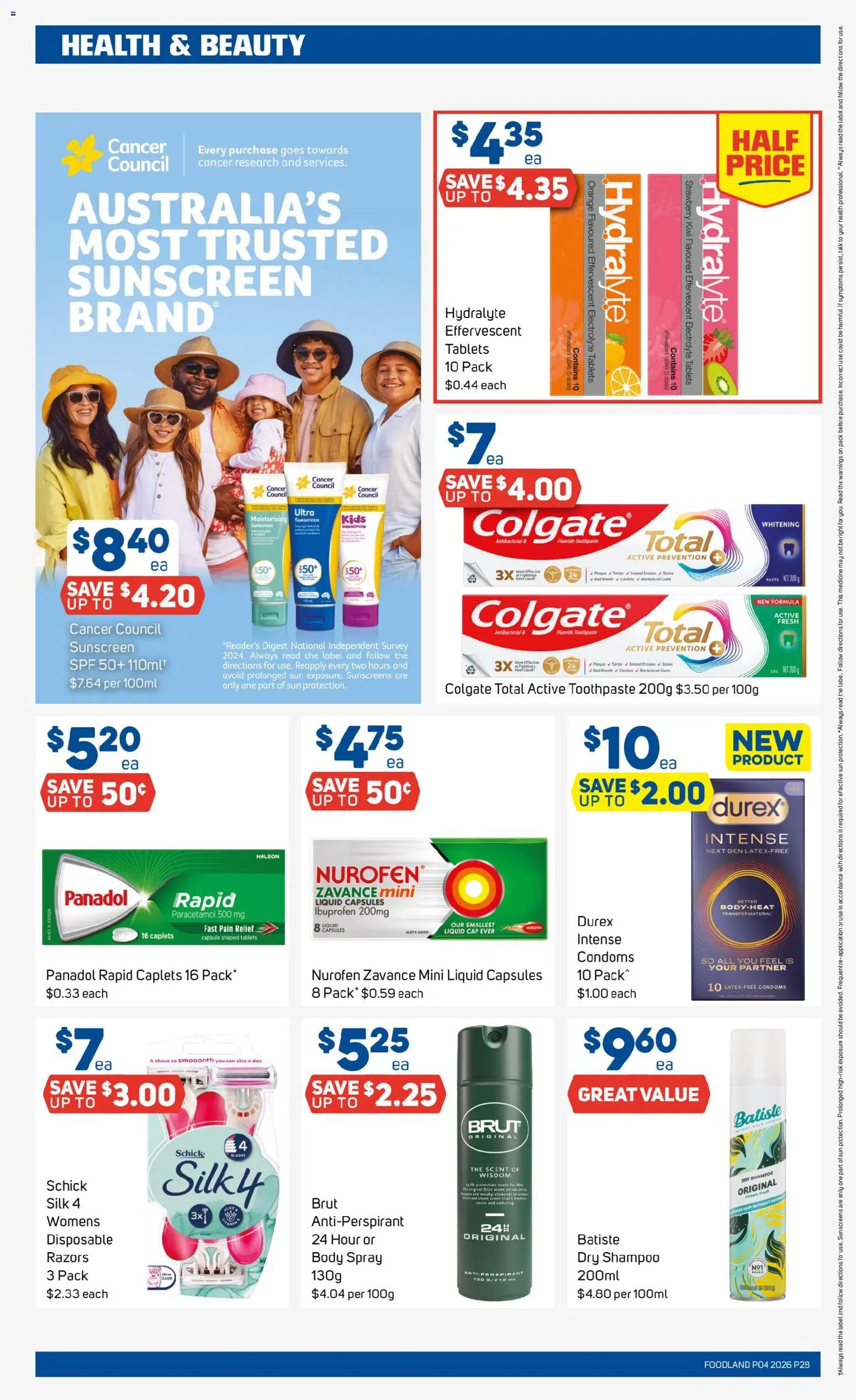 Foodland  Catalogue  - page 28- valid from 21/01/2026