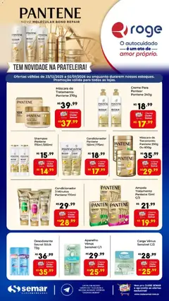 Pré-visualização Semar Supermercado - Ofertas Pantene  válida a partir de 23/12/2025