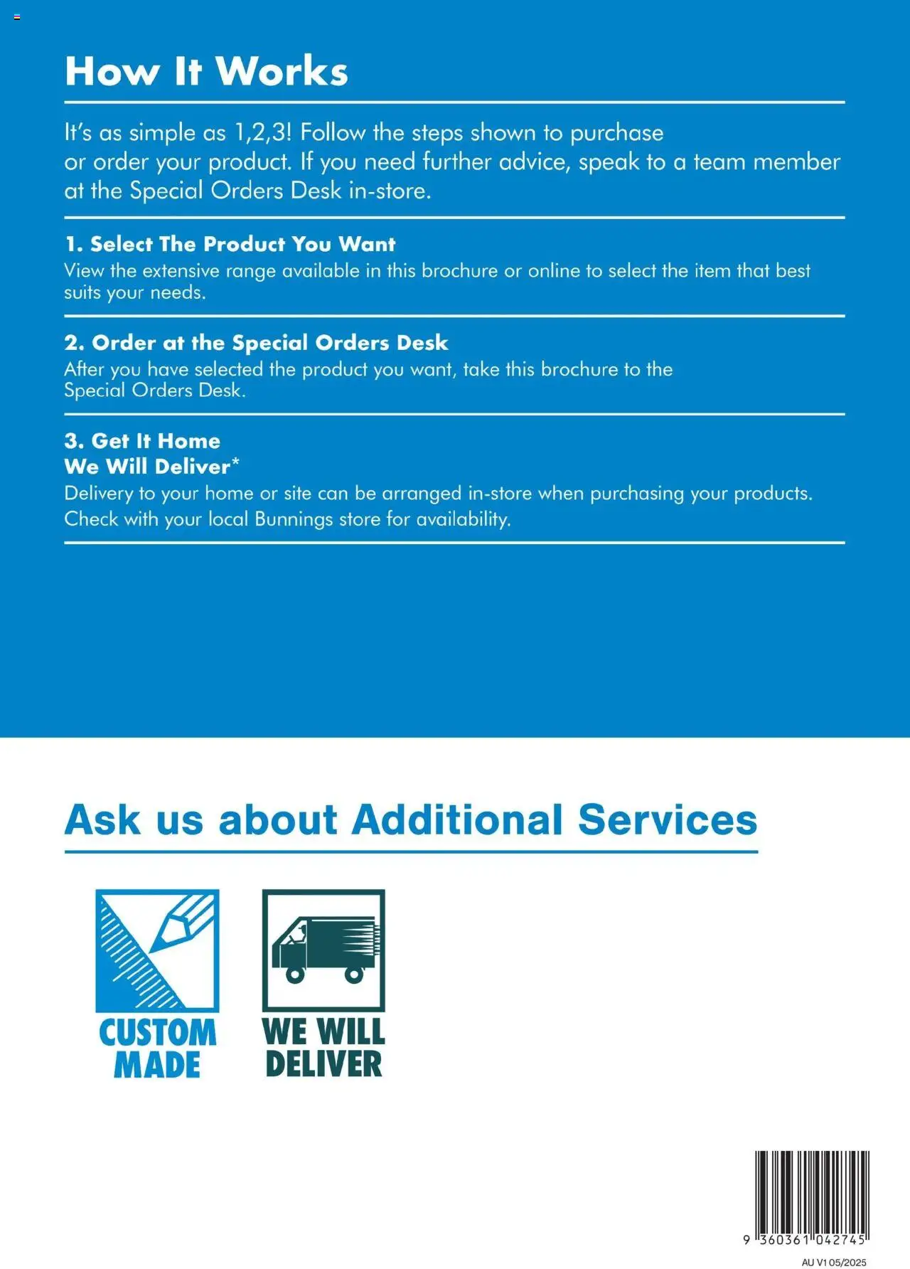 Bunnings Warehouse - Protectoral Custom House Signs Brochure - page 4- valid from 22/09/2025