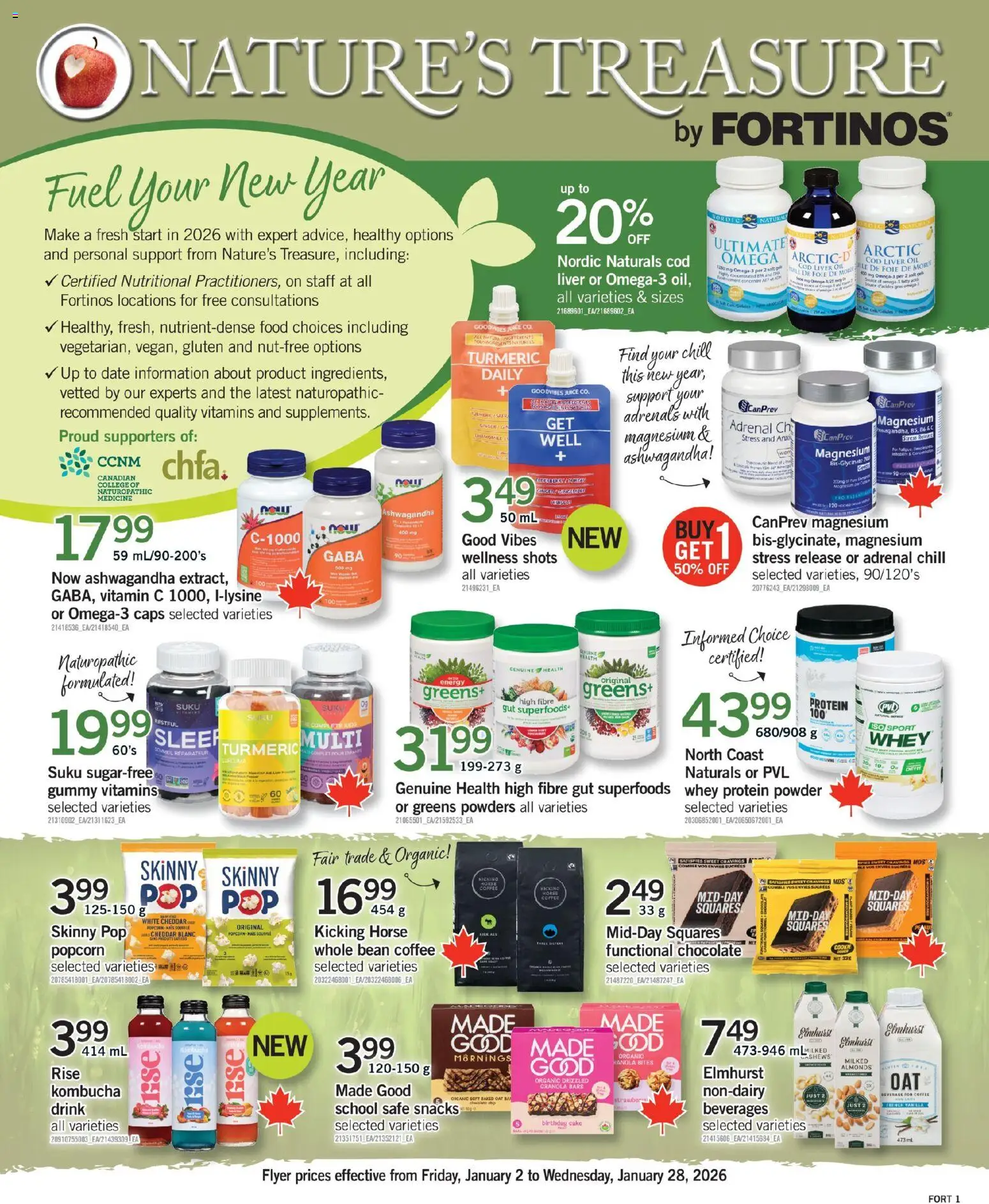 Fortinos weekly flyer / circulaire - page 9- valid from Jan 15, 2026