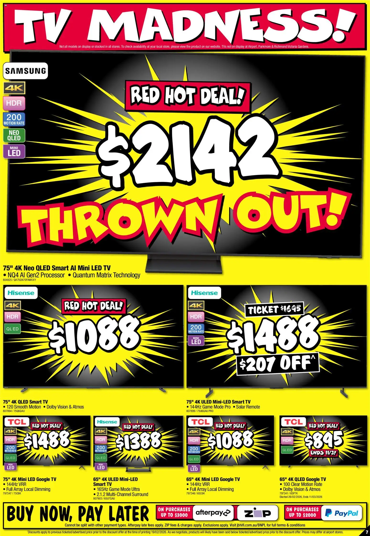 JB Hi-Fi catalogue  - page 7- valid from 05/03/2026
