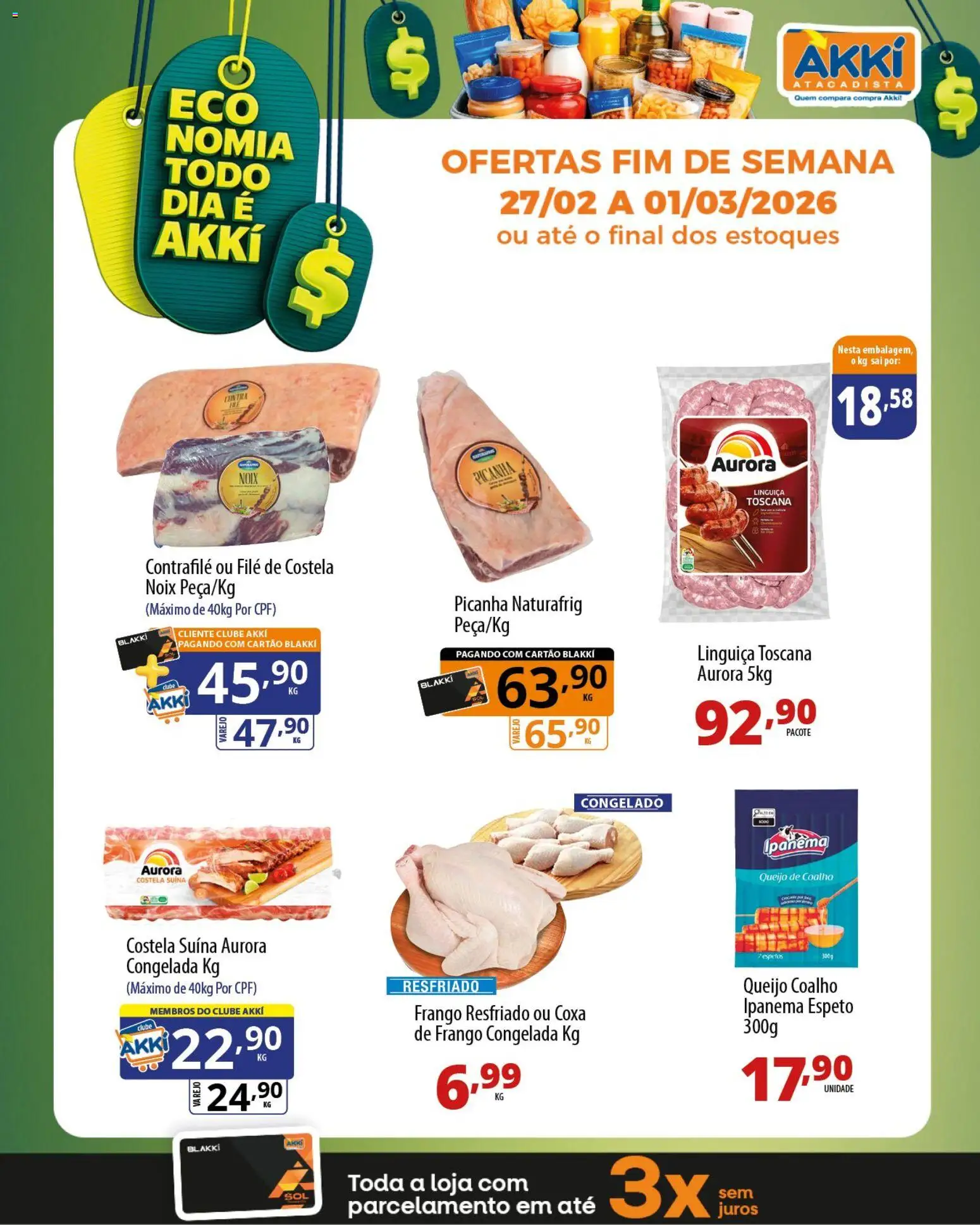 Akki Atacadista - Ofertas da semana - página 1- válido a partir de 27/02/2026
