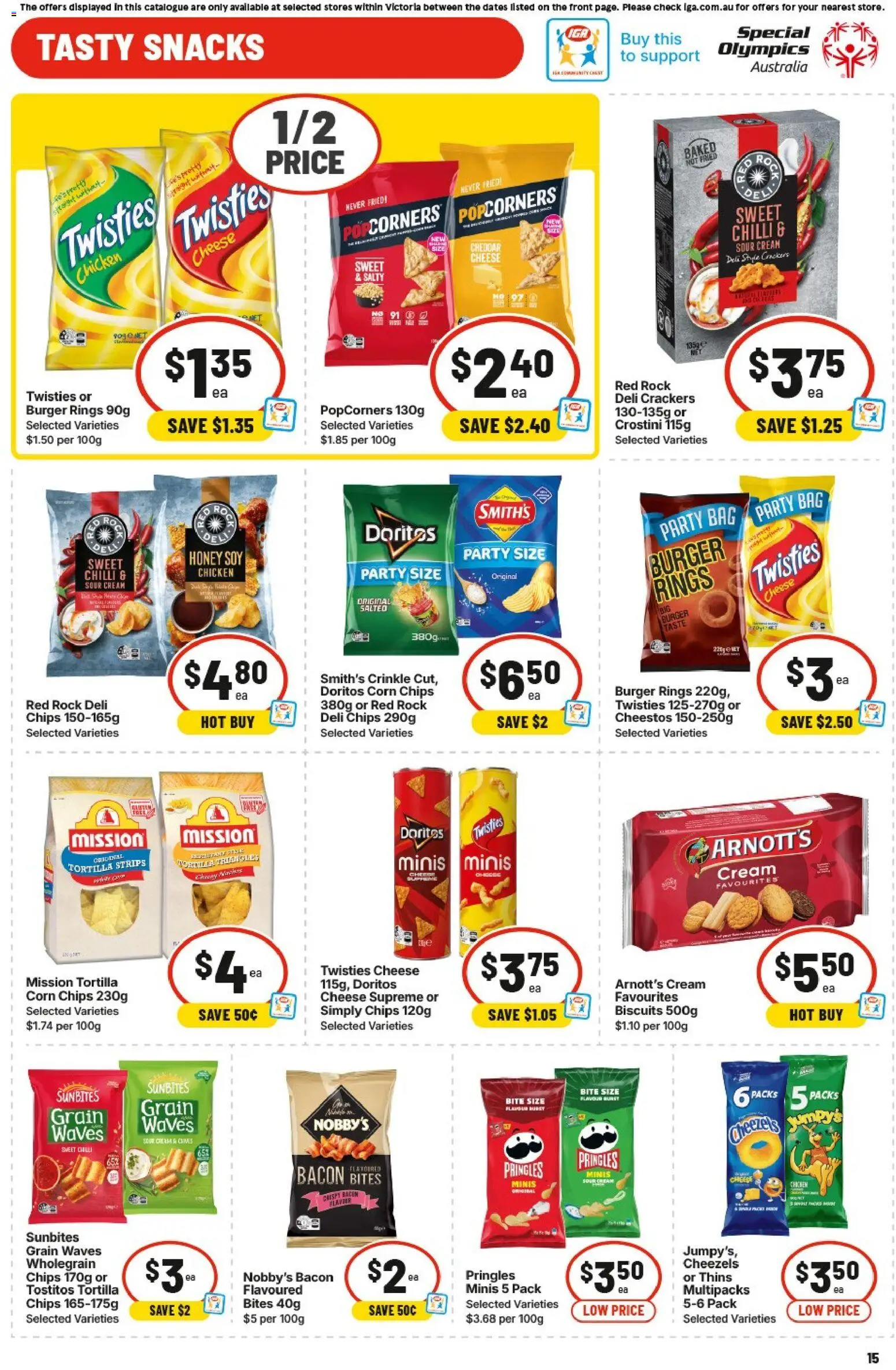 IGA catalogue  - page 15- valid from 29/04/2026