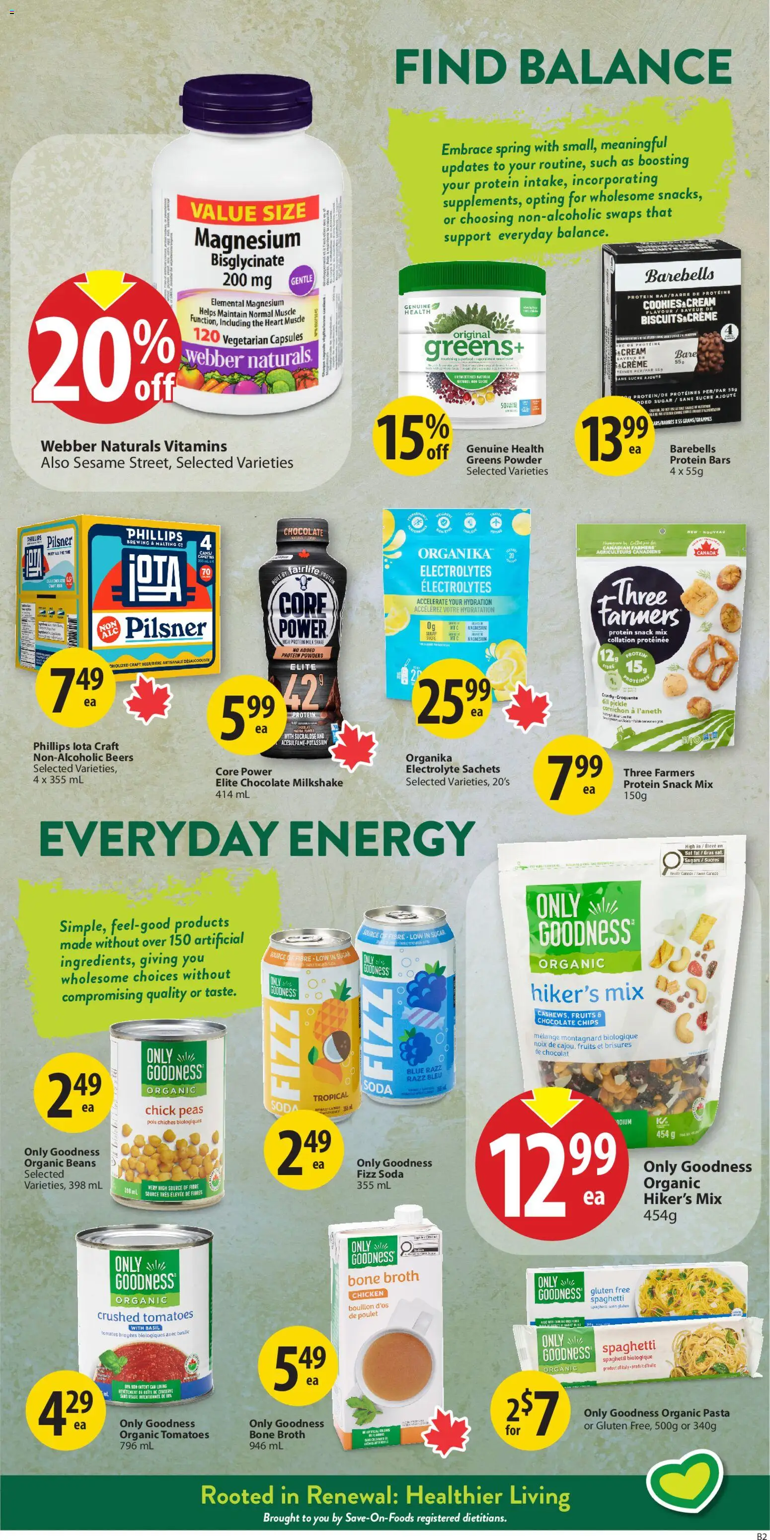 Save on foods weekly flyer / circulaire - page 14- valid from Apr 16, 2026