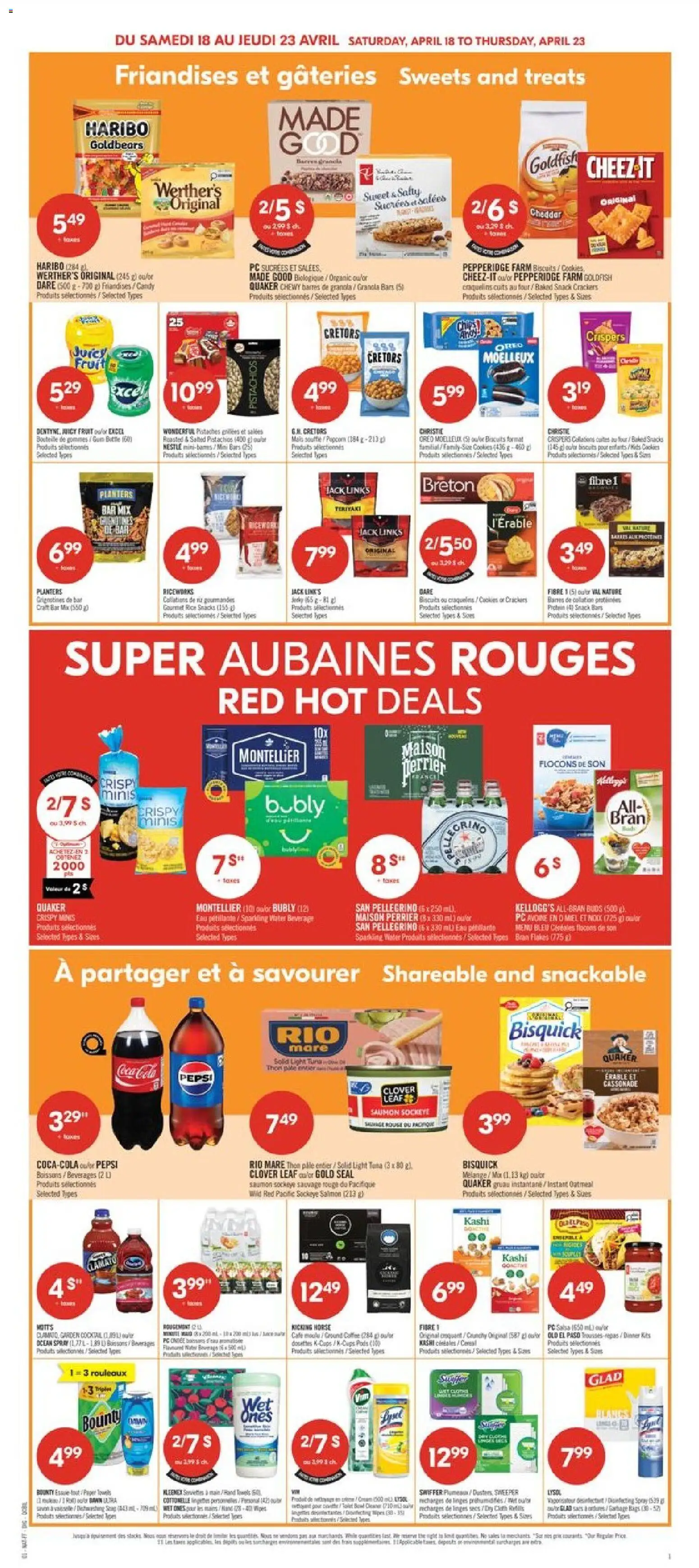 Pharmaprix weekly flyer / circulaire - page 6- valid from Apr 17, 2026