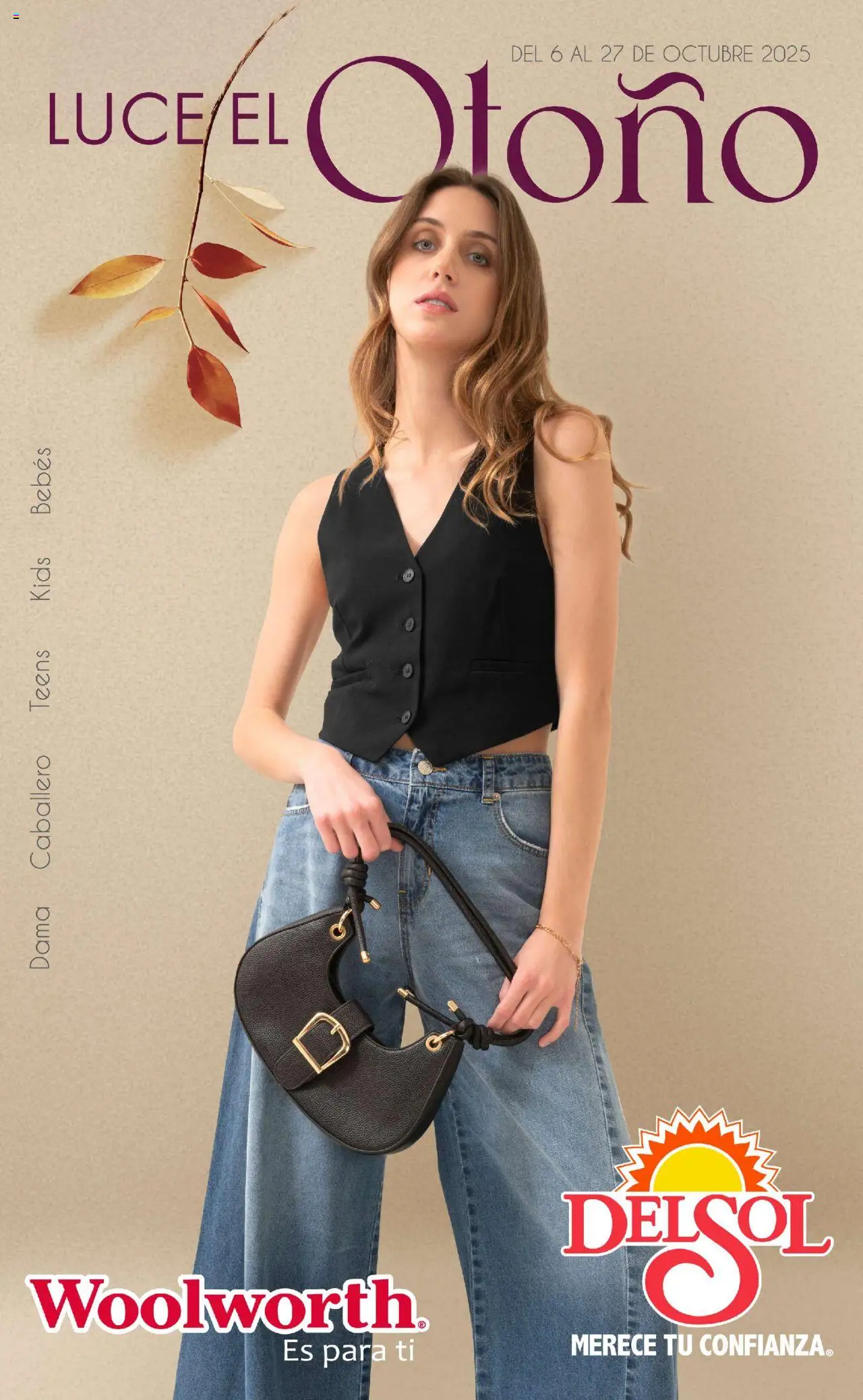 Del Sol y Woolworth catálogo Luce El Otoño en Tiendas  - página 1- válido desde 06/10/2025