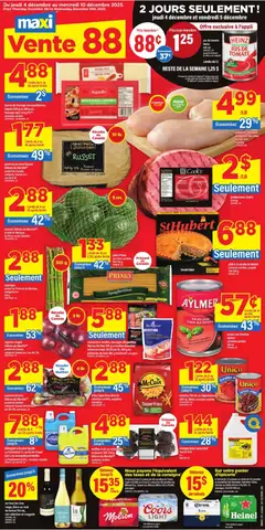 Preview Maxi weekly flyer / circulaire valid from Dec 4, 2025