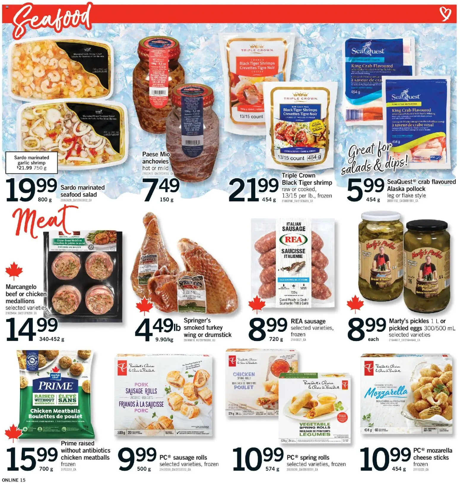 Fortinos weekly flyer / circulaire - page 14- valid from Apr 16, 2026