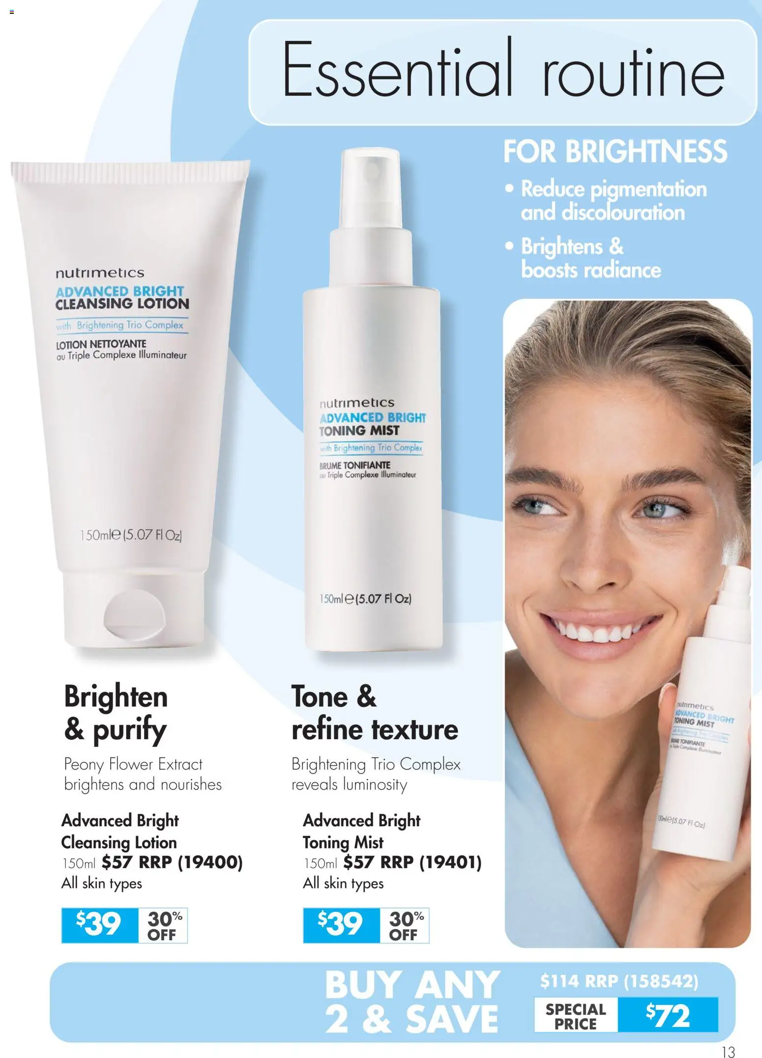 Nutrimetics Catalogue Summer essentials - page 13- valid from 01/01/2026