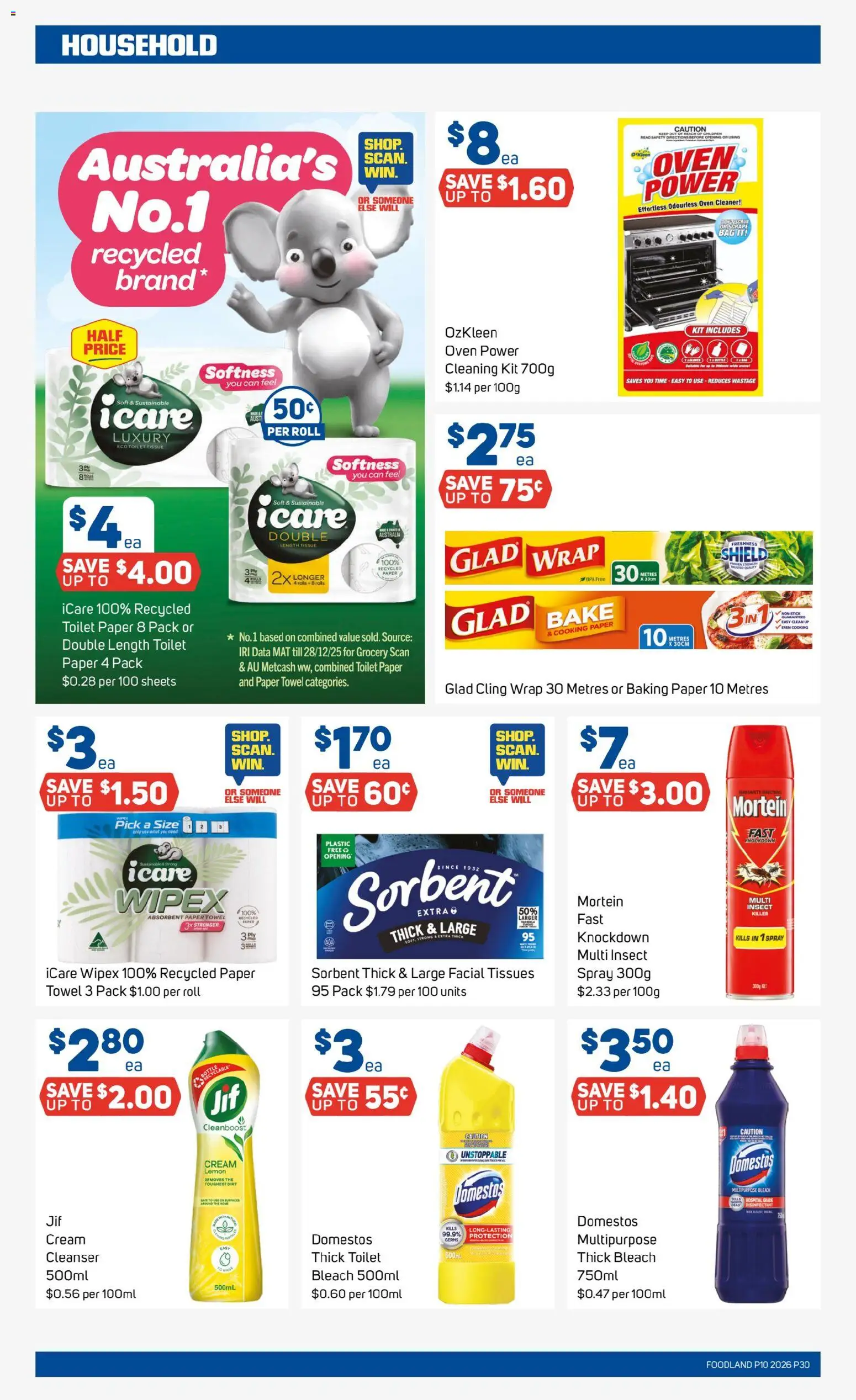 Foodland catalogue  - page 30- valid from 04/03/2026