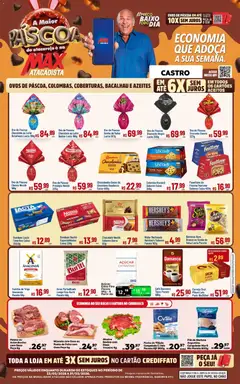 Pré-visualização Max Atacadista ofertas Páscoa válida a partir de 23/03/2026