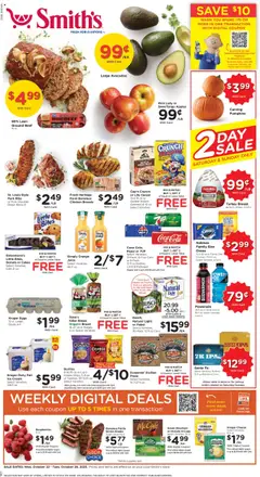 Preview Smith's Weekly Ad - NM valid from 10/22/2025