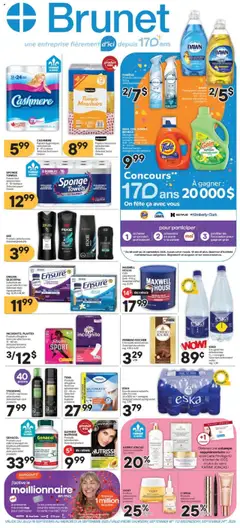 Preview Brunet weekly flyer / circulaire valid from Sep 18, 2025