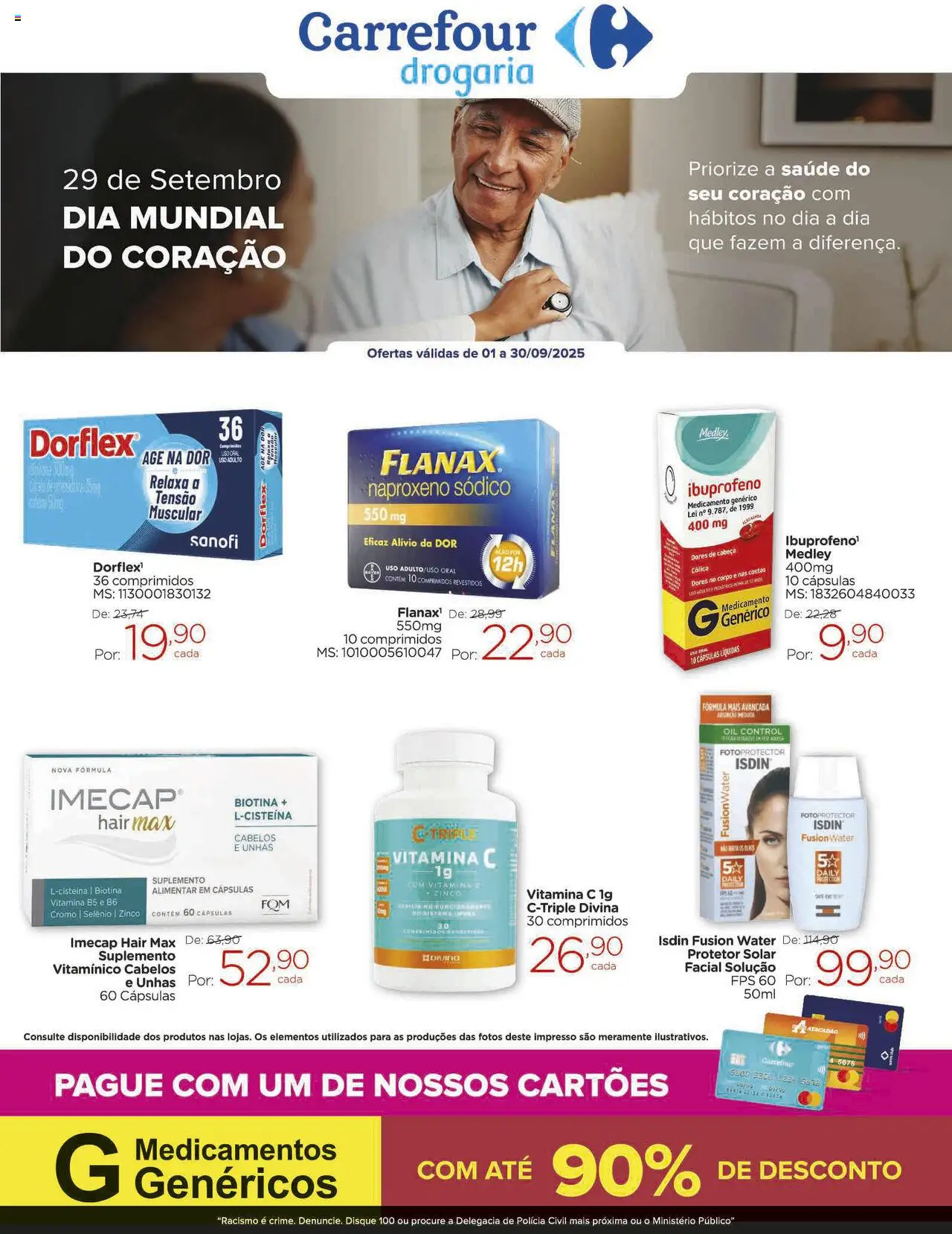 Carrefour - Ofertas Drogaria - página 1- válido a partir de 01/09/2025
