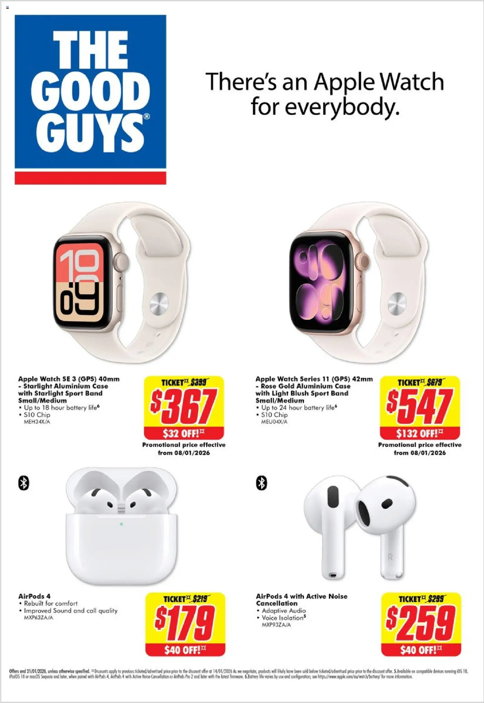 The Good Guys Apple Catalogue - page 3- valid from 14/01/2026