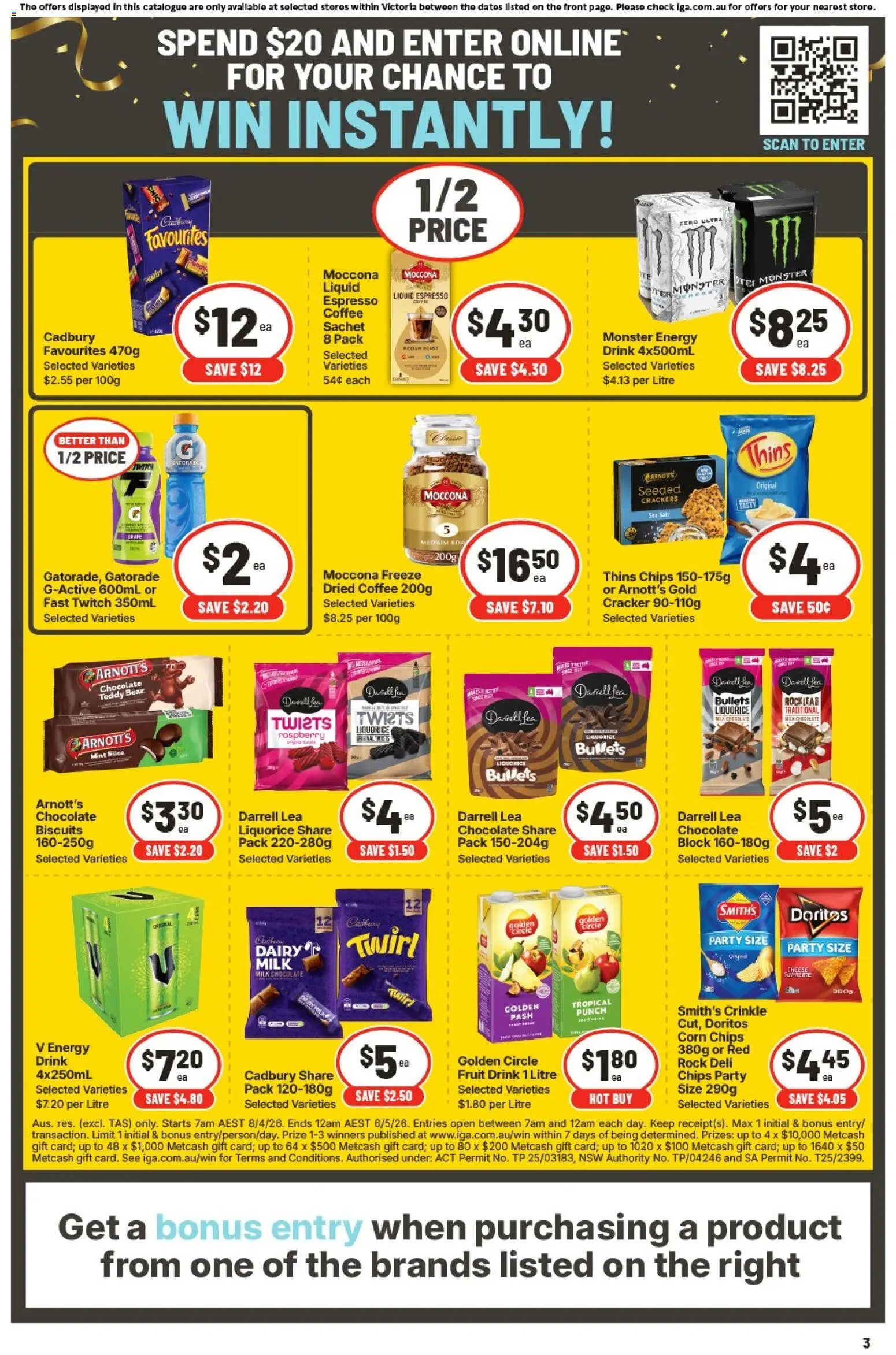 IGA catalogue  - page 7- valid from 15/04/2026