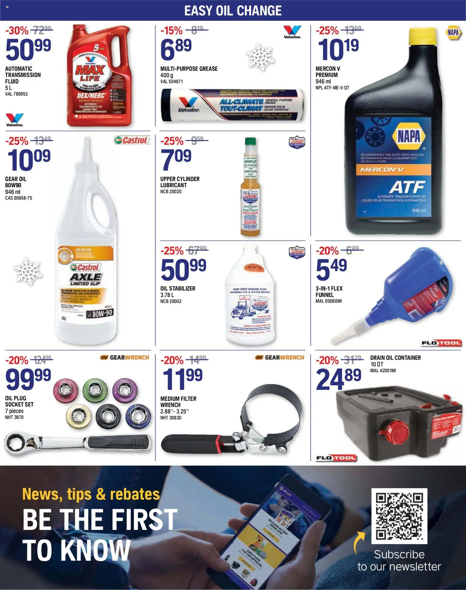 NAPA Auto Parts weekly flyer - page 9- valid from Nov 13, 2025