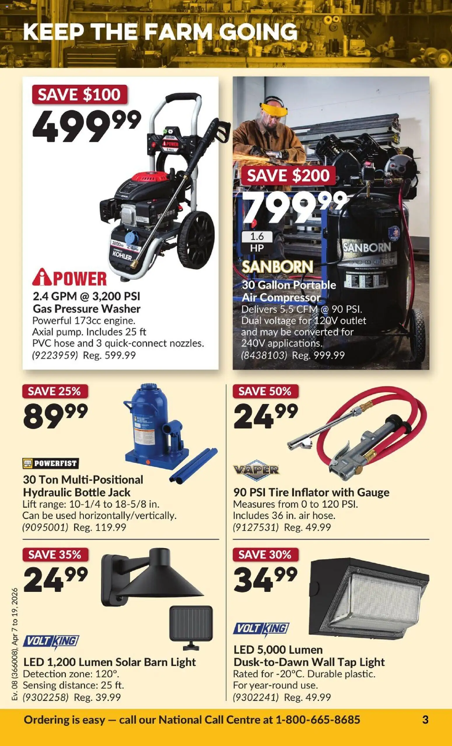 Princess Auto flyer - 2 Week Sale! - page 8- valid from Apr 7, 2026