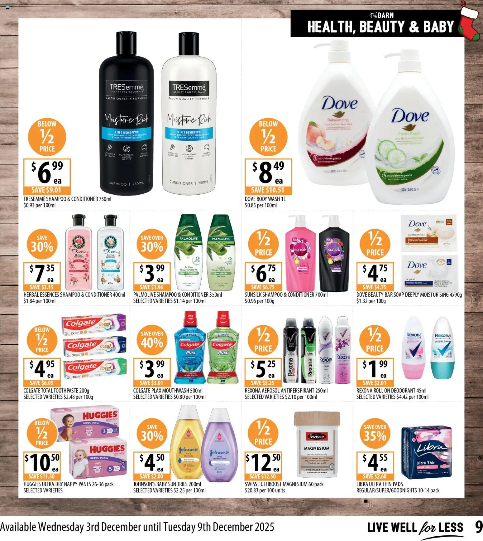Supabarn  Catalogue  - page 9- valid from 03/12/2025