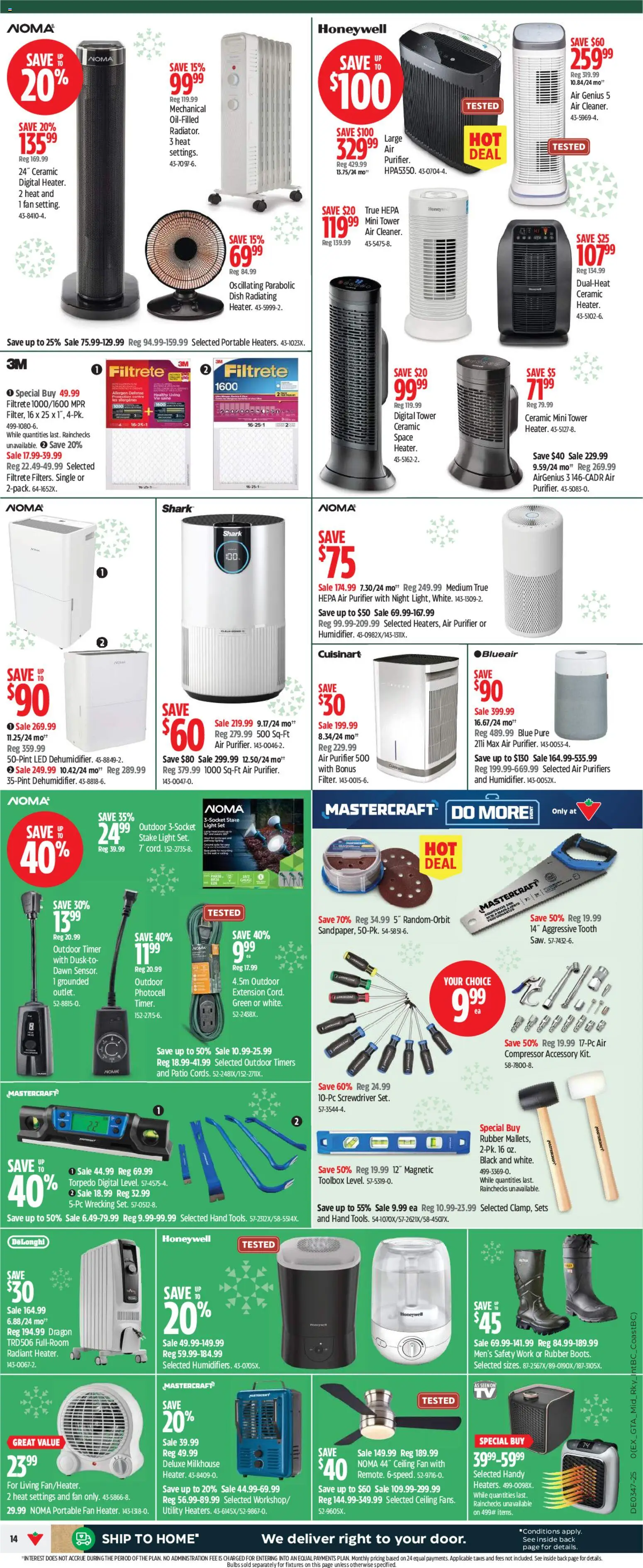 Canadian Tire weekly flyer - page 14- valid from Nov 13, 2025