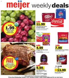 Preview Meijer Weekly Ad valid from 10/01/2025