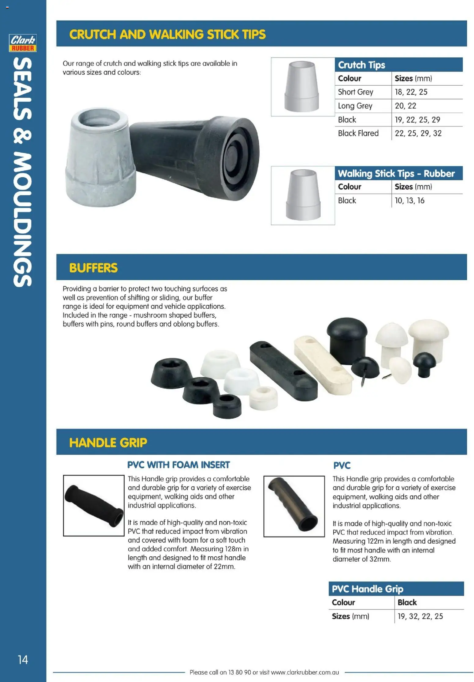 Clark Rubber catalogue  - page 14- valid from 02/04/2026